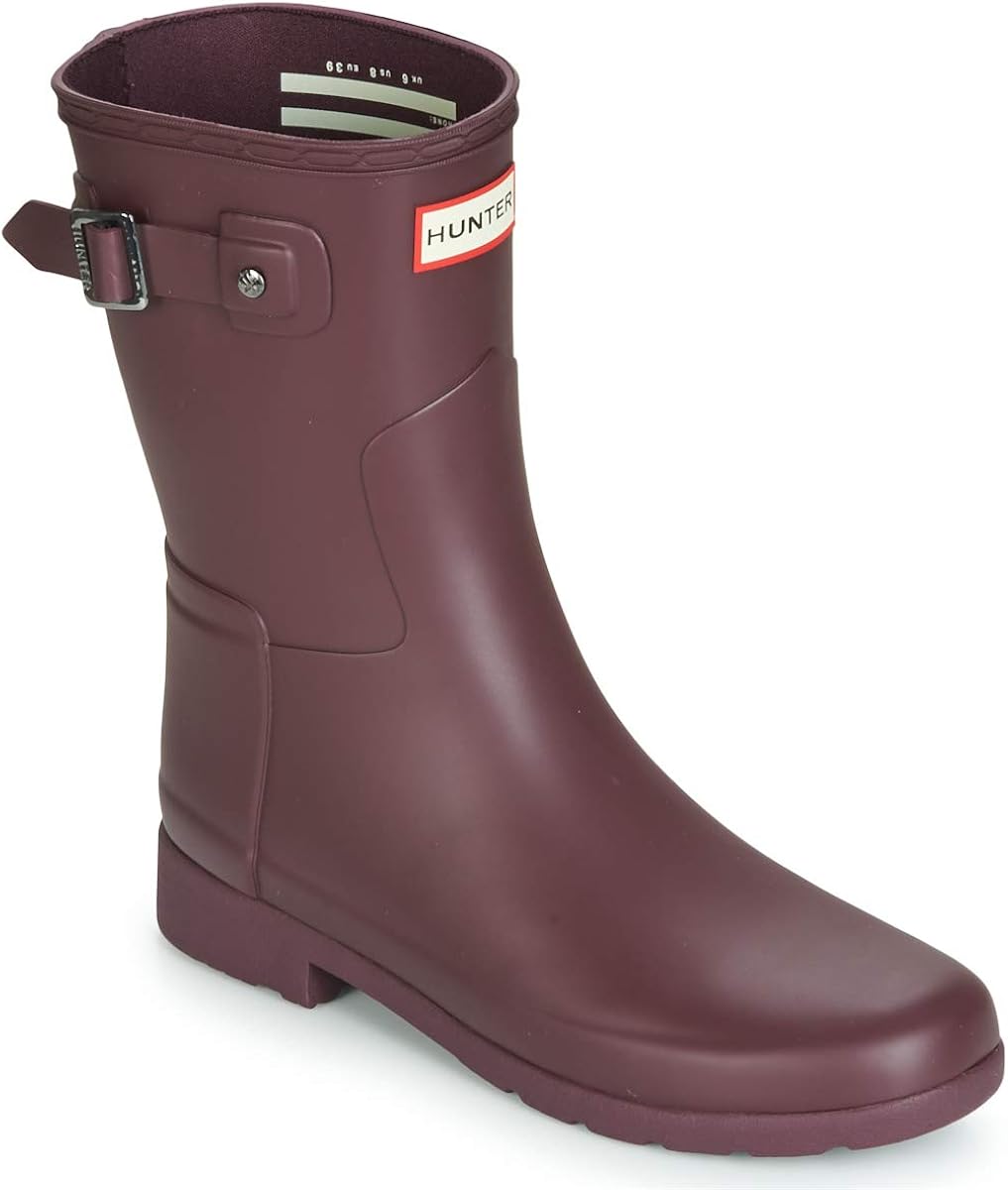 hunter rain boots oxblood