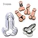 Letite Cookie Cutter Stainless Steel Cake Molds 3 Pack