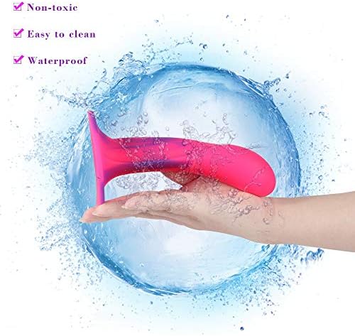 Raniwindy 6 inch Soft Didos Smooth Texture with Strong Suction Base Fantasic Products for Men Women Beginners