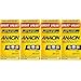 Anacin Fast Pain Relief Pain Reducer Aspirin Tablets, 300 Tablets, (Pack of 4)