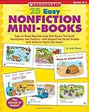 25 Easy Nonfiction Mini-Books: Easy-to-Read Reproducible Mini-Books That Build Vocabulary and Fluency—and Support the Social Studies and Science Topics You Teach
