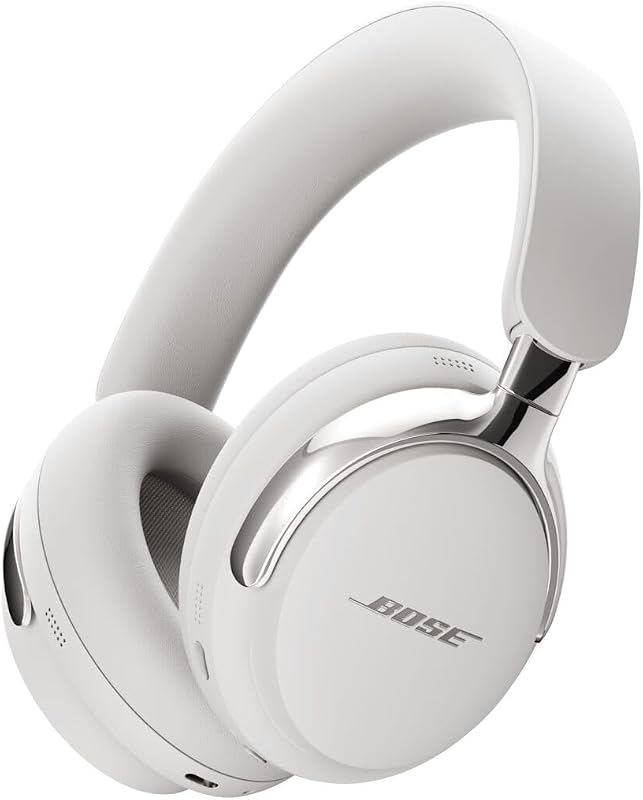 QuietComfort Ultra Bluetooth-Kopfhörer (2. Gen.), kabellose Kopfhörer mit räumlichem Klang, Over-Ear-Noise-Cancelling mit Mikrofon, bis zu 30 Stunden Wiedergabedauer, Rauchweiß