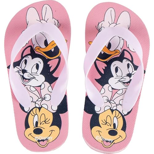 CERDÁ LIFE'S LITTLE MOMENTS Ragazze Design divertente e colori vibranti – Sandali Minnie comodi da spiaggia, piscina e uso quotidiano, Flip Flop Minnie, 28/29 EU