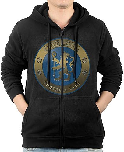 Chelsea F.C. Blues Pensioners Carefree Mens Full-Zip Hooded Sweatshirt