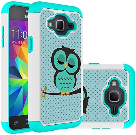 Galaxy J3 Case, Galaxy J3V Case, Asmart Hybrid Dual Layer Armor Defender Phone Case for Samsung Galaxy J3, J3V, Galaxy Amp Prime, Galaxy Express Prime, Galaxy Sky, Galaxy Sol (Owl)