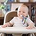 BooginHead Baby Newborn PaciGrip Pacifier Clip, Super Hero BAM! Blue/Red