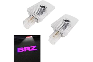 uunonaha 2 pcs Non-Fading LED Car Door Logo Lights Courtesy Projector Laser Welcome Light Ghost Shadow Puddle lamp Compatible for BRZ Accessories (BRZ, ZD8; 2022-present)