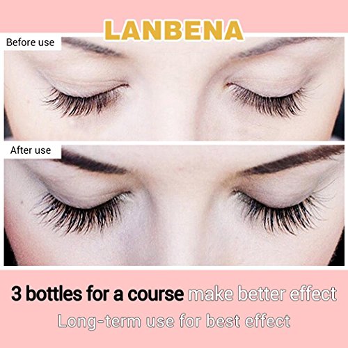 Pesters Unisex Natural Eyelashes Eyebrows Eyelash Growth Serum Eyelash Growth Fluid Lash Enhancers & Primers