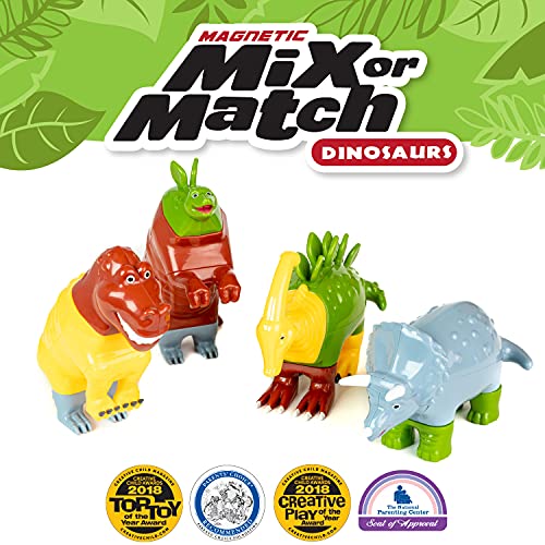 Mix or Match Dinosaurs Toy Play Set, 15 Pieces Pricepulse