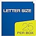 Oxford Twin-Pocket Folders, Textured Paper, Letter Size, Royal Blue, Holds 100 Sheets, Box of 25 (57512EE)