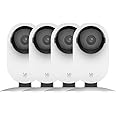 YI 4pc Security Home Camera, 1080p WiFi Smart Indoor Nanny IP Cam with Night Vision, 2-Way Audio, Motion Detection, Phone App