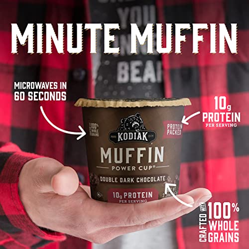 Kodiak Cakes Minute Muffins Dark Chocolate Muffins 100 Whole Grain