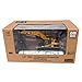 DM DIECAST MASTERS Caterpillar 330D L Hydraulic Excavator with Shear Core Classics Series Vehicle