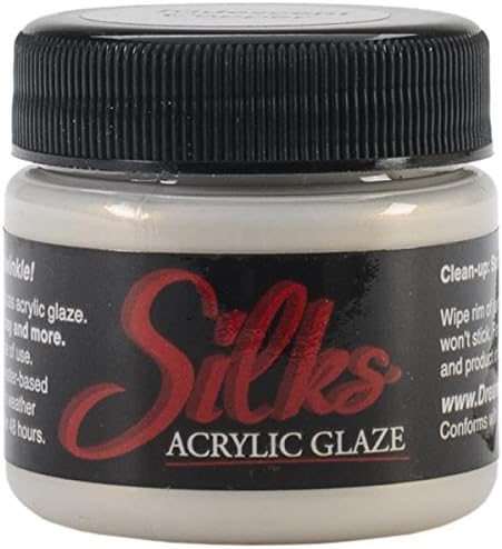 Silks Acrylic Glaze 1oz Jar-Iridescent Copper