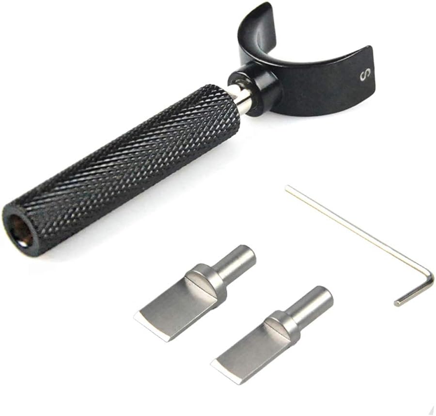 OWDEN Professional Leather Tool, Leather Swivel Knife with 2 Sizes