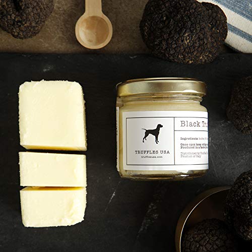 TRUFFLES USA Black Truffle Butter 2.82 oz Jar Imported from Italy