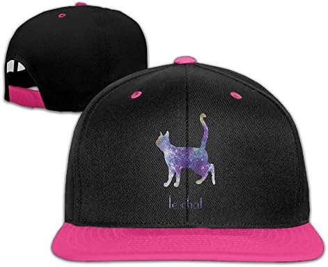 Little Soft Kitty Plain Sports Hip-pop Cap Pink Unisex