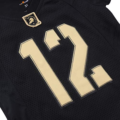 FAST ASLEEP NCAA Boys Toddler/Junior Football Uniform Pajamas, 6T, Black/Vegas Gold - Thumbnail 2