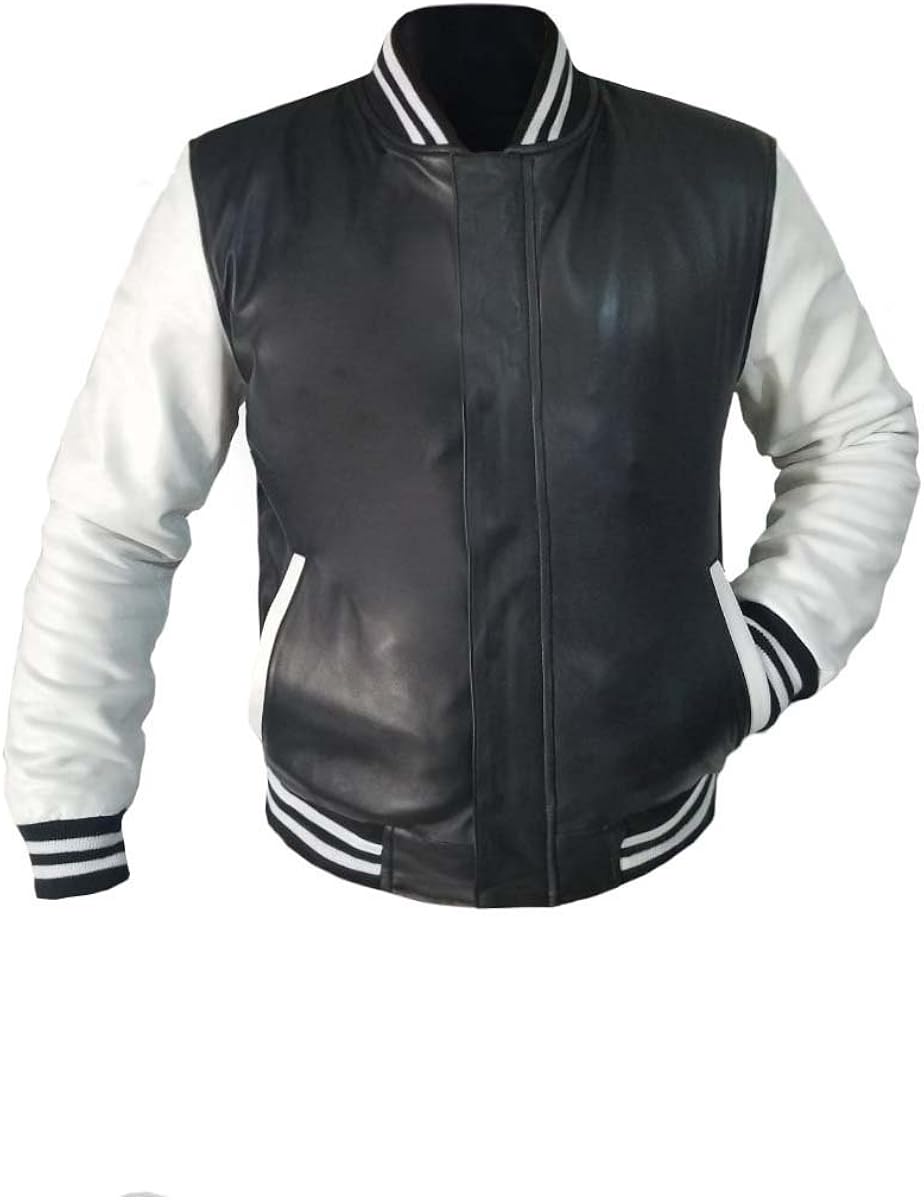 white leather jacket with hood