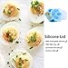 Voloop Silicone Egg Bites Molds and Steamer Rack Trivet with Silicone Handles Compatible with Instant Pot Accessories Instant Pot Accessories 6Qt or 8Qt Pressure Cooker, Freezer Accessory(3Pcs/Set)