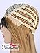 K’ryssma Fashion Ombre Blonde Synthetic Wigs for Women 2 Tone Color Dark Roots Middle Part Long Natural Looking Straight Heat Resistant blonde wig