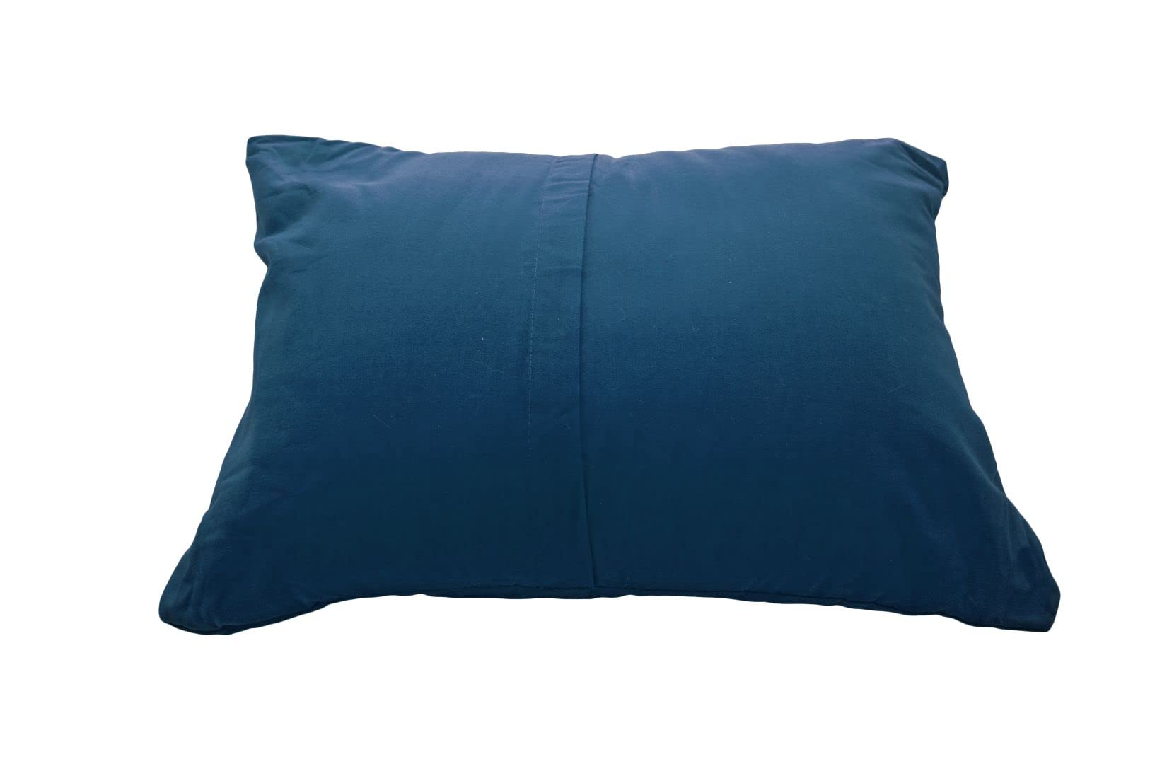 Basic Nature travel pillow, synthetic fibre filled cushion, blue, 40 x 30 cm