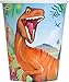 Dinosaur Party Supplies and Favors - 8 Guests- Big and Small Plates, Cups, Napkins, Loot Bags, Table Cover, Cutlery, Loot Bags, Masks, Hats, Mini Toy Dinosaurs, Tattoos - Great for Birthdays