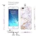 iPhone 8 Plus Case,iPhone 7 Plus Case, DOUJIAZ White Gold Marble Design Clear Bumper TPU Soft Case Rubber Silicone Skin Cover for iPhone 7 Plus (2016) / iPhone 8 Plus (2017)