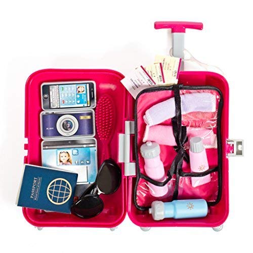 1 Doll+including+Luggage+Passport+accessories