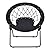 New Folding Round Bungee Chair Steel Frame Outdoor Camping Hiking Garden Patio