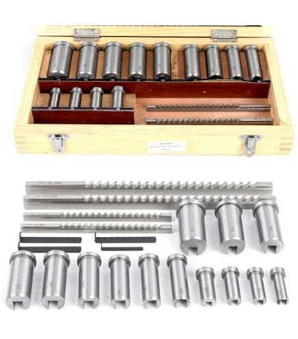 Keyway Broach C1-1/4 Inch Sized High Speed Steel for CNC