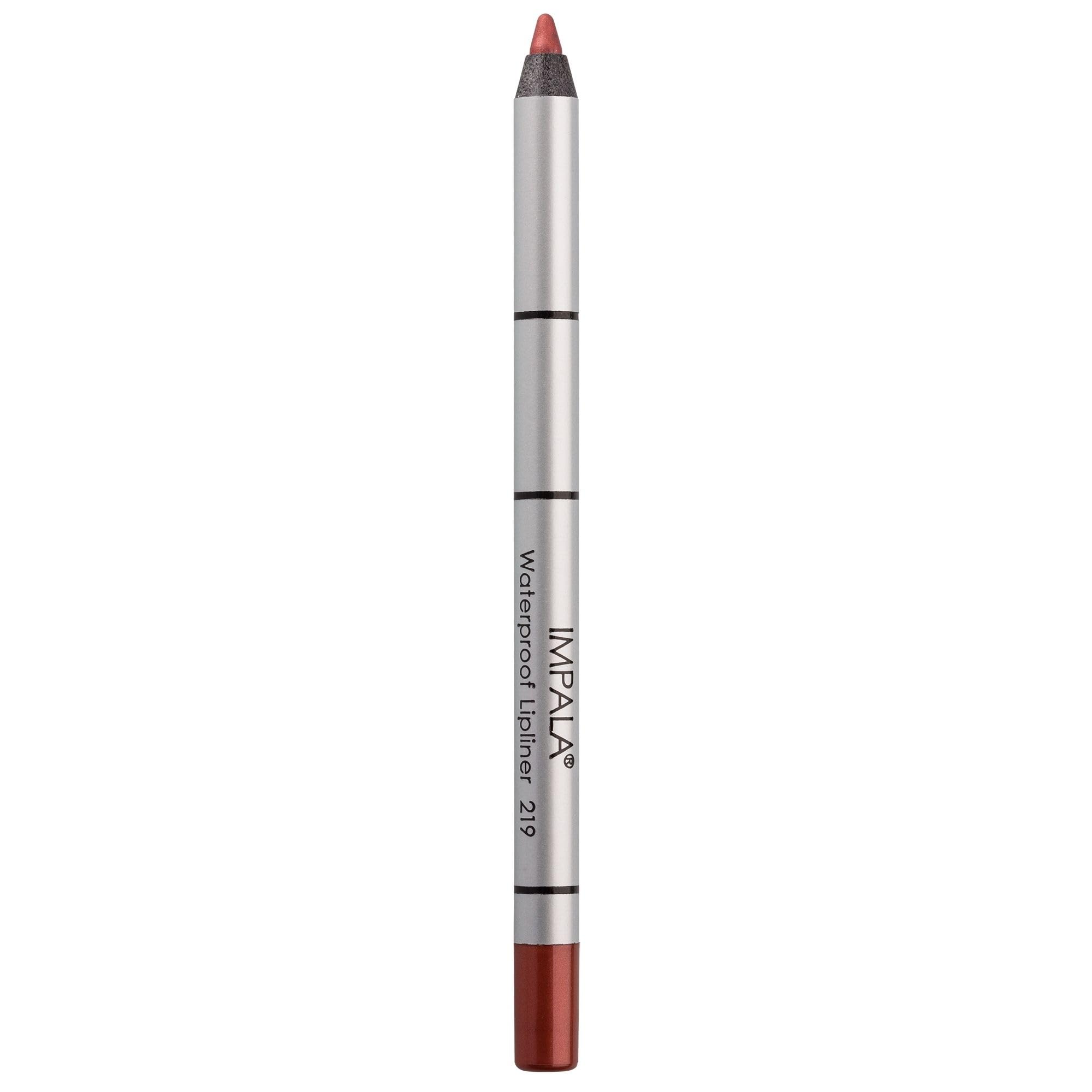 IMPALA | Creamy Waterproof Lip Pencil Bronze Color 219 | Permanent Lip Liner | Waterproof Lip Pencil | Long-lasting Lip Liner | Volumizing Effect