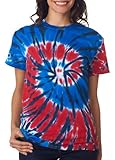 Tie Dye H1000 Adult Tie-Dyed Tee - Independence, Large