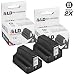 LD Remanufactured Ink Cartridge Replacement for HP 02 C8721WN (Black, 2-Pack)