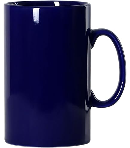 Amazon.com: Bosmarlin Extra Large Ceramic Coffee Mug, 26 Oz, Dishwasher and  Microwave Safe, Big Oversized Tea Cup, Reactive Glaze (Deep Blue) : Home &  Kitchen