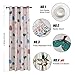 Melodieux Cartoon Trees Room Darkening Blackout Grommet Top Curtain/Drapes for Kids Room, 52