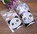 Borang 100-Pack Panda Sweet Cookie Candy Party Gift Wrapping Packaging Bags (6.3 x 7.9)