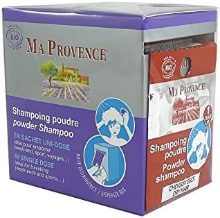 Ma Provence Powder Shampoo for Dry Hair 12g 0.42oz Box of 12