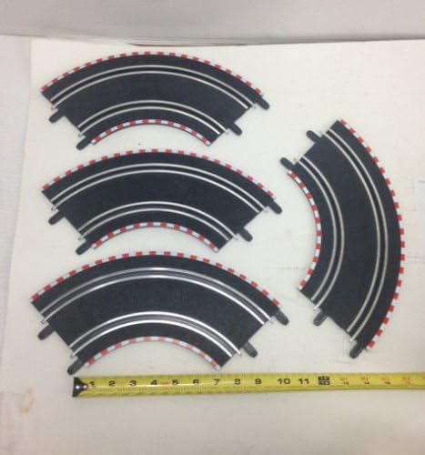 SCX 1/43 Compact (4) Inner Curve Track Pieces 6.5 inches
