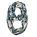 DC Comics Womens Wonder Woman Infinity Loop Scarf, Multi-Color