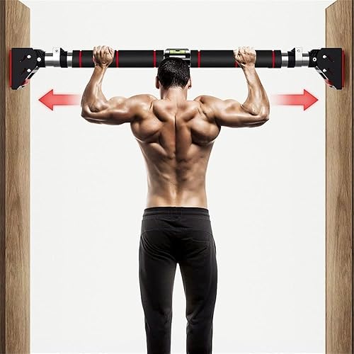 HAKENO Pull Up Bar for Doorway, Chin Up Bar Upper Body No Screw