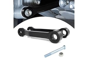 Xitomer 0.2-1.2'' Adjustable Lowering Link Fit for CRF250R 2022-2024, CRF450R 2021-2024 Suspension Links Lower kits Lowering(Black)