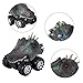 Oiuros Pull Back Dinosaur Cars, Dinosaur Cars Toys with Big Tire Wheel for 3-14 Year Old Boys Girls Creative Gifts, 6-Pack