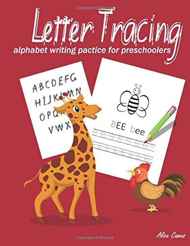 Letter Tracing: Alphabet writing practise for preschoolers, Ages 3-5,Handwriting Workbook and Practice for Kids: Volume 2 (Letter tracing workbooks) Paperback – Large Print, 12 May 2018