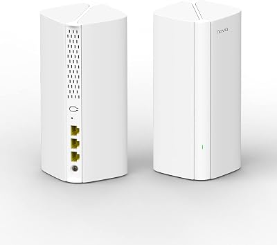 Tenda Nova MX12 AX3000 Mesh Wi-Fi 6 System 2-Pack 2600sq ft Coverage 160+