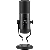 H&amp;A UMP-5 Professional USB Multi-Pattern Condenser Microphone | 5-capsule condenser with 5 polar patterns and USB-C for podcasting, gaming and conferencing