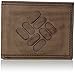 Columbia Men's RFID Security Blocking Traveler Wallet,Brown