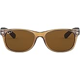 Ray-Ban RB2132 New Wayfarer Polarized Square Sunglasses