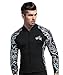 NATYFLY Wetsuit Jacket Long Sleeve Neoprene Wetsuits Top for Men/Women (Blue, X-Large)