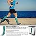 SB SOX Compression Socks for Men & Women (20-30 mmHg) - Best Support Stockings for Travel, Medical, and Sports - Perfect for Everyday Wear (Medium, Green/White)